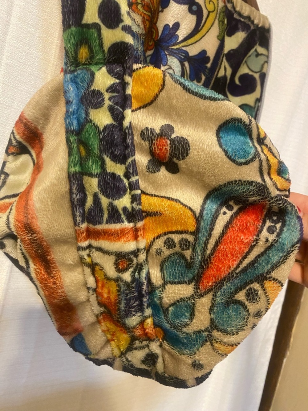 Johnny Was Moda Cozy Blanket Bag- BAG ONLY Shoulder Bag Cinch Top - Picture 3 of 8